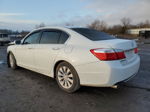 2014 Honda Accord Exl White vin: 1HGCR3F88EA040573