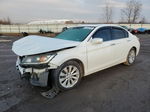 2014 Honda Accord Exl White vin: 1HGCR3F88EA040573