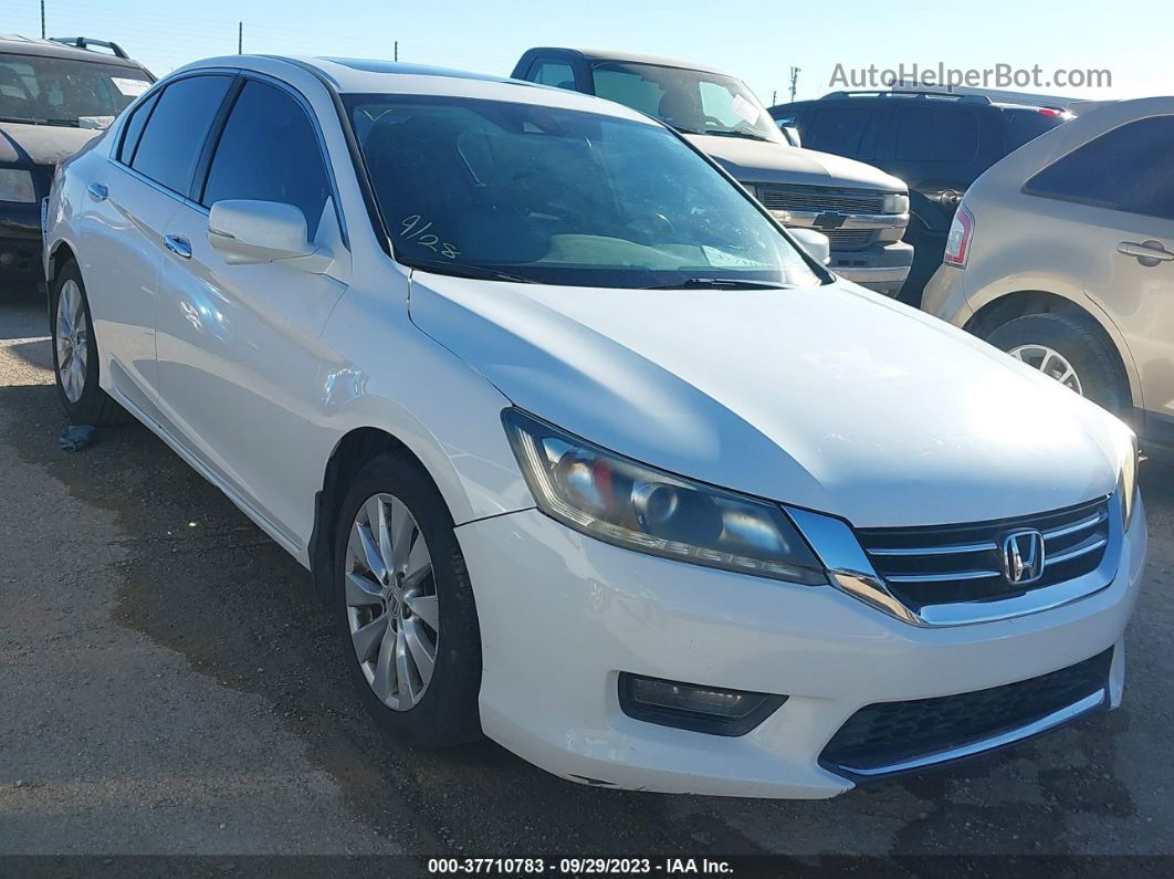 2015 Honda Accord Sedan Ex-l Белый vin: 1HGCR3F88FA012130