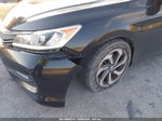 2016 Honda Accord Ex-l V-6 Черный vin: 1HGCR3F88GA001131