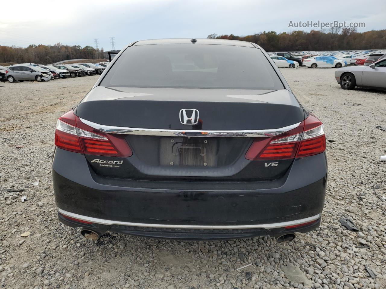 2017 Honda Accord Exl Black vin: 1HGCR3F88HA017766