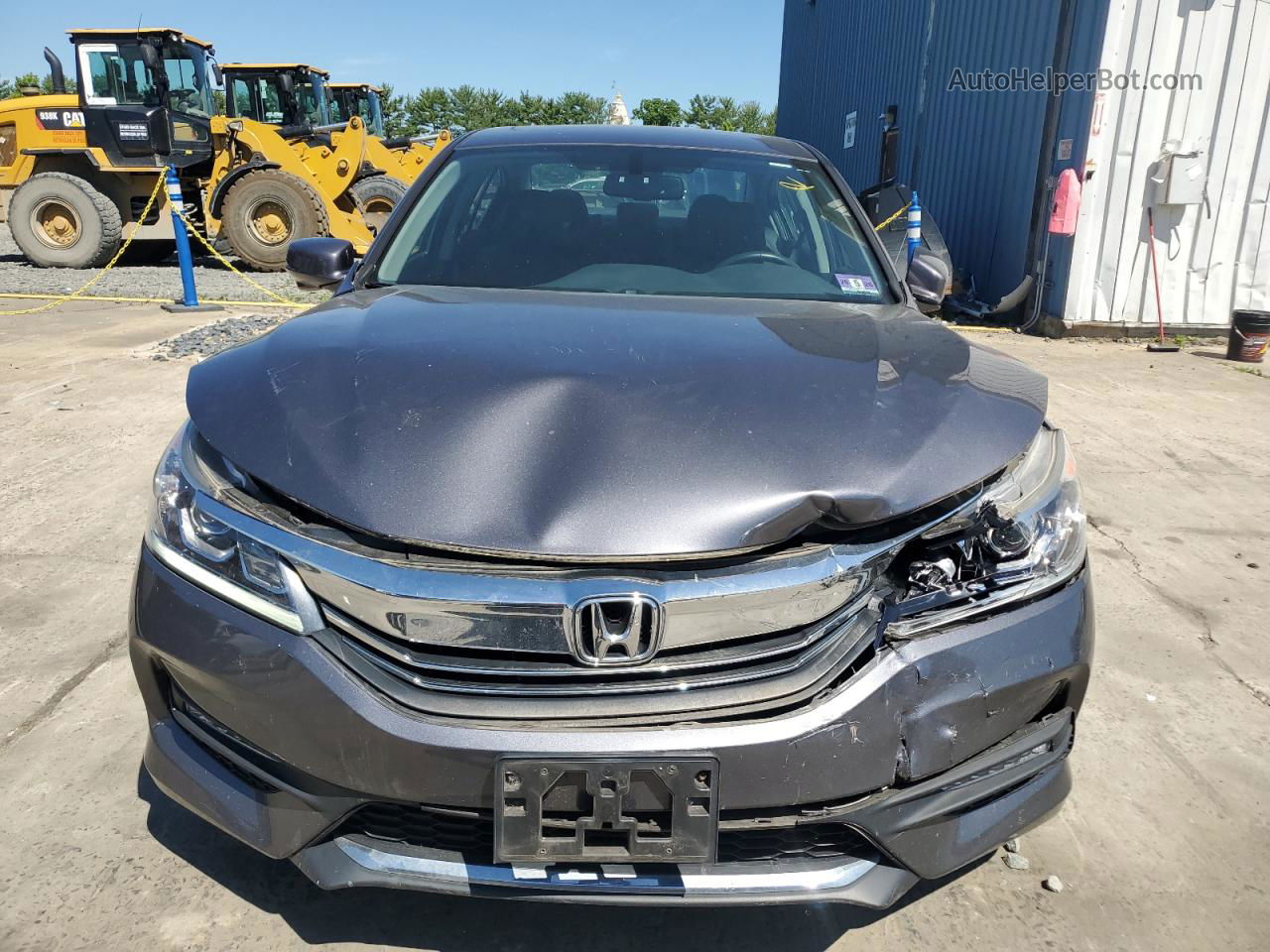 2017 Honda Accord Exl Серый vin: 1HGCR3F88HA027729