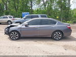 2017 Honda Accord Ex-l V6 Gray vin: 1HGCR3F88HA042974