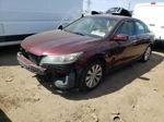 2014 Honda Accord Exl Maroon vin: 1HGCR3F89EA016041