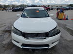 2015 Honda Accord Exl White vin: 1HGCR3F89FA023718