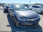 2017 Honda Accord Ex-l V6 Gray vin: 1HGCR3F89HA016058