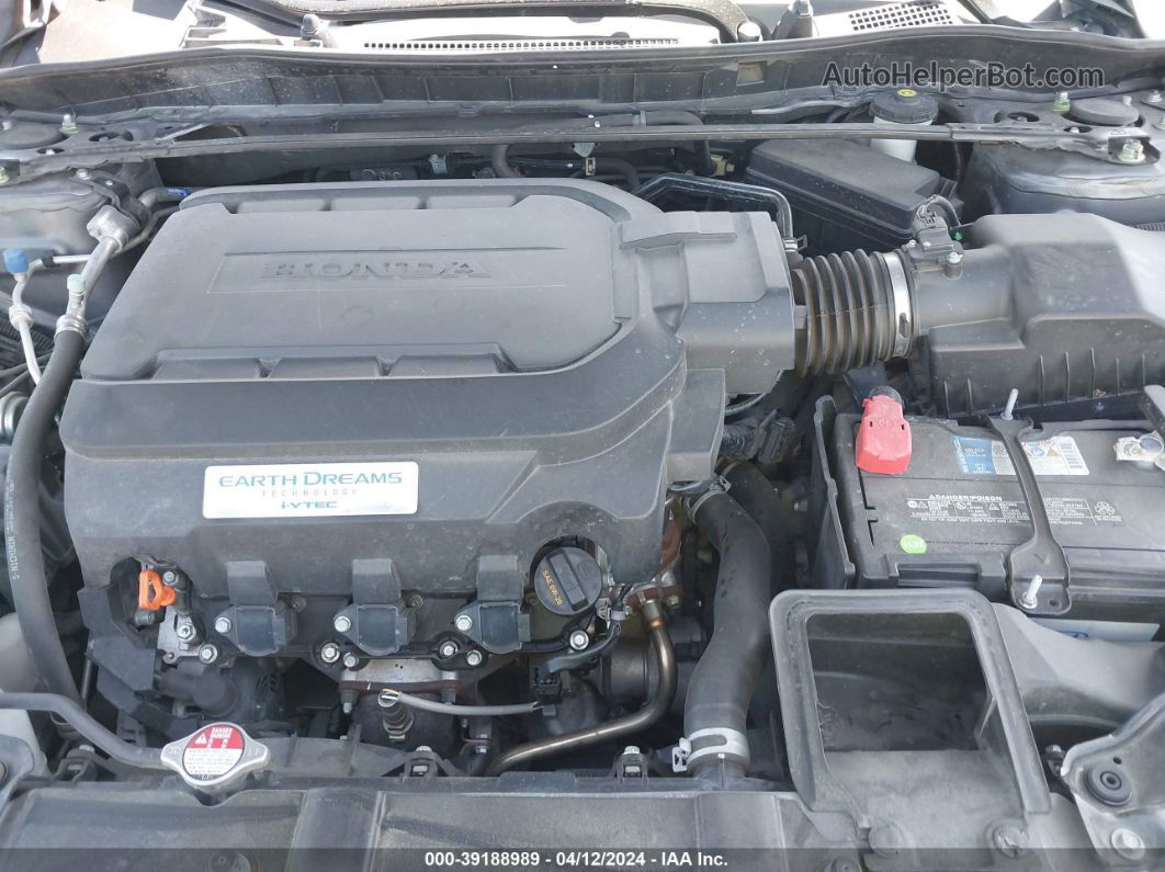 2017 Honda Accord Ex-l V6 Серый vin: 1HGCR3F89HA016058