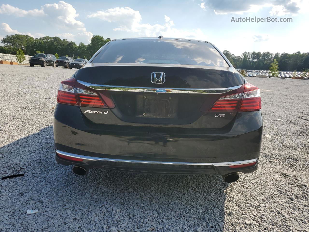 2017 Honda Accord Exl Black vin: 1HGCR3F89HA018067