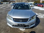 2014 Honda Accord Exl Silver vin: 1HGCR3F8XEA010877