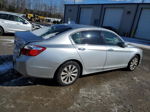 2014 Honda Accord Exl Silver vin: 1HGCR3F8XEA010877