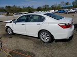 2015 Honda Accord Exl White vin: 1HGCR3F8XFA007995