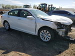 2015 Honda Accord Exl White vin: 1HGCR3F8XFA007995