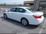 2015 Honda Accord Ex-l V-6 White vin: 1HGCR3F8XFA029950