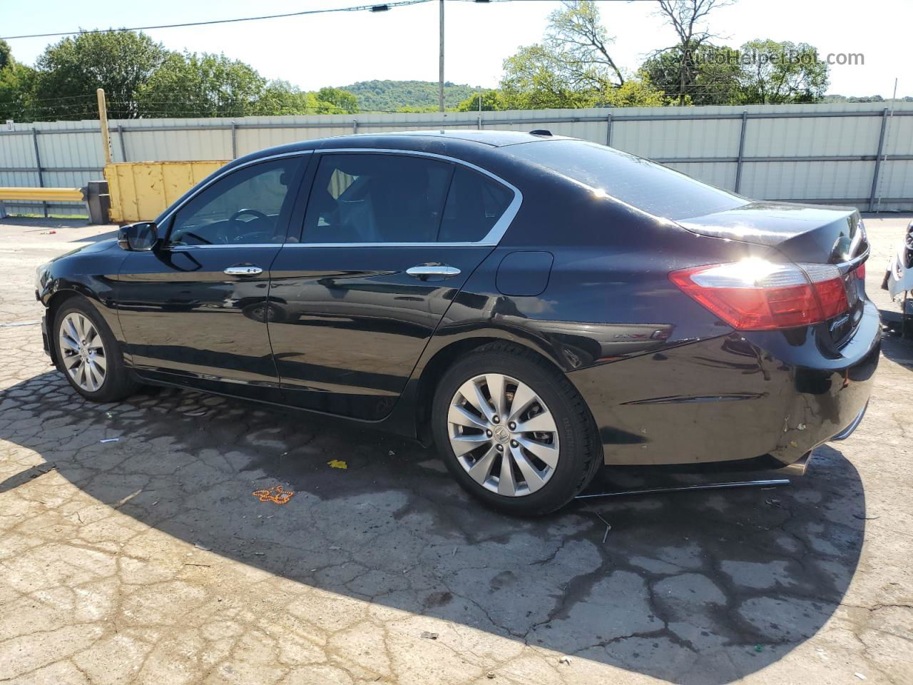 2015 Honda Accord Exl Черный vin: 1HGCR3F8XFA034923