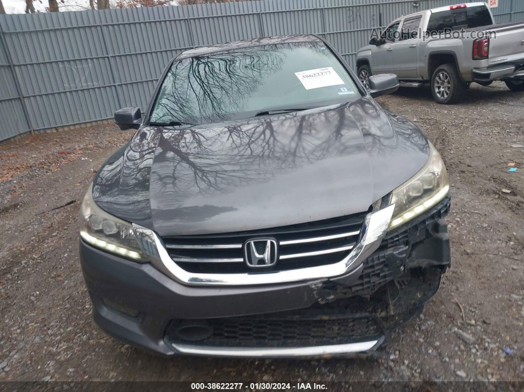 2015 Honda Accord Touring Gray vin: 1HGCR3F91FA000183