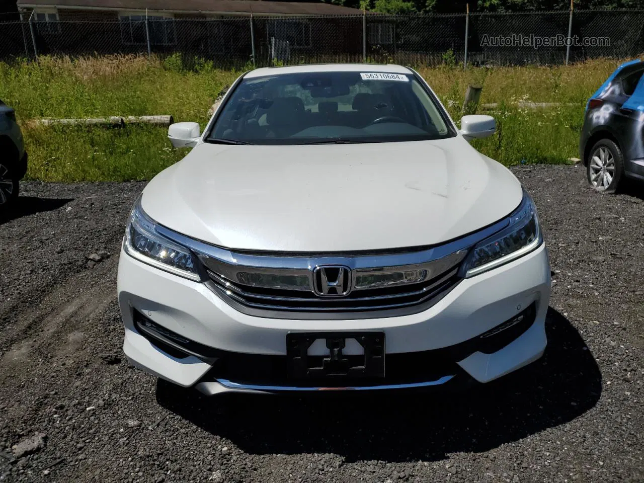 2017 Honda Accord Touring Белый vin: 1HGCR3F91HA008058