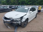 2017 Honda Accord Touring V6 White vin: 1HGCR3F91HA020727