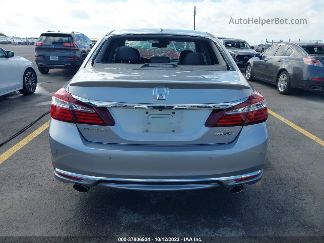 2017 Honda Accord Sedan Touring Silver vin: 1HGCR3F92HA041005