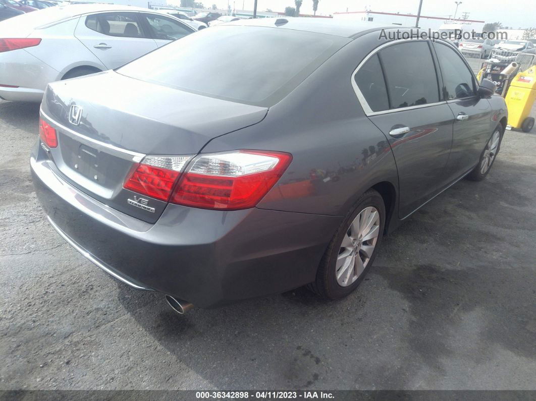 2015 Honda Accord Sedan Touring Серый vin: 1HGCR3F93FA016823