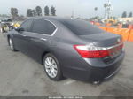 2015 Honda Accord Sedan Touring Gray vin: 1HGCR3F93FA016823