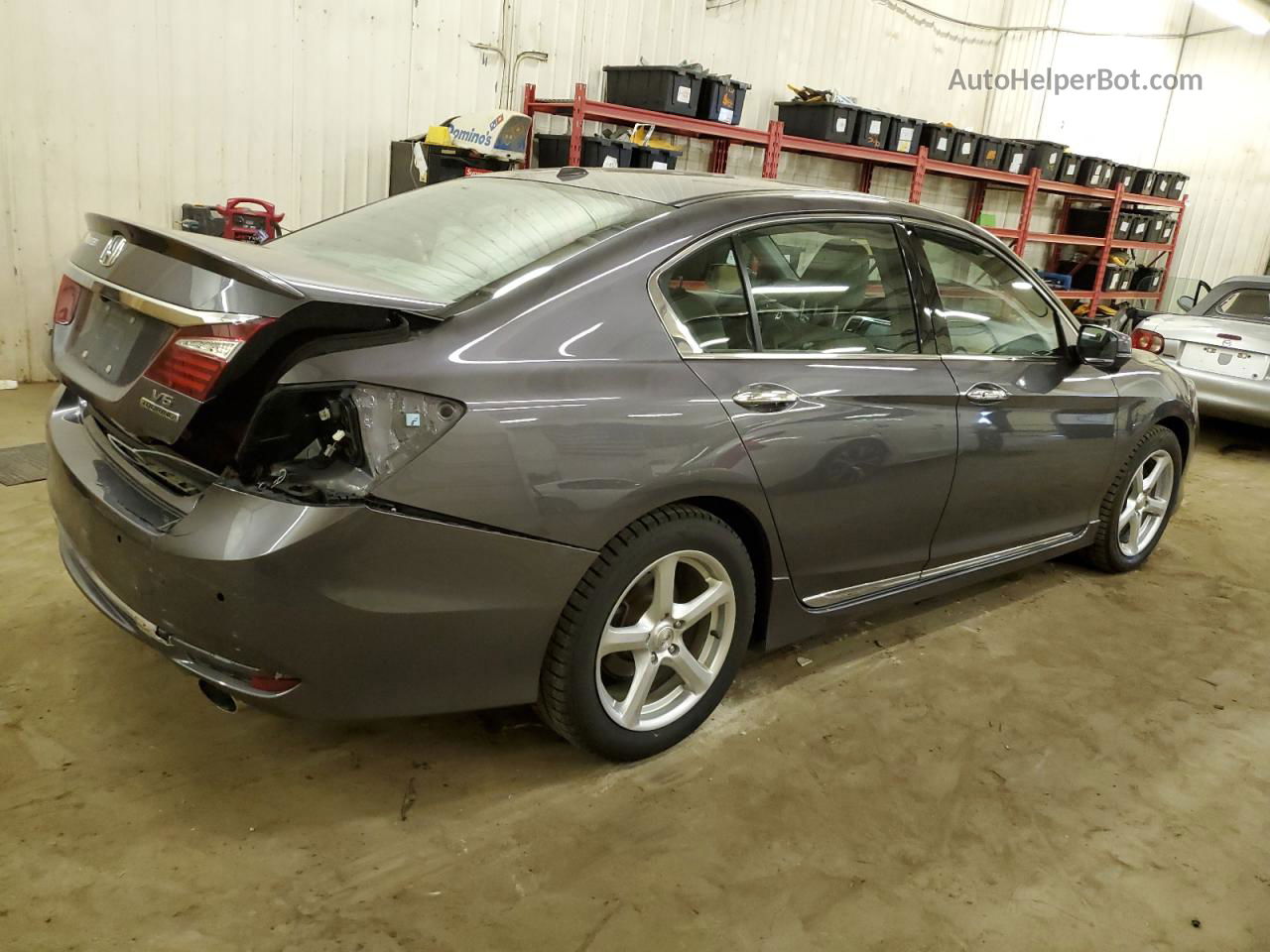 2017 Honda Accord Touring Charcoal vin: 1HGCR3F94HA002593