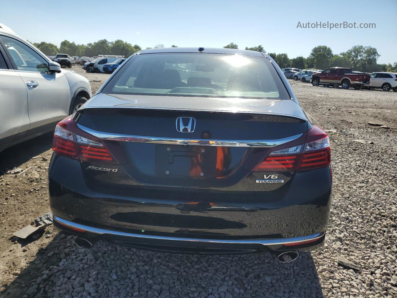 2017 Honda Accord Touring Black vin: 1HGCR3F95HA041029