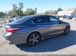 2017 Honda Accord Touring V6 Gray vin: 1HGCR3F96HA005270