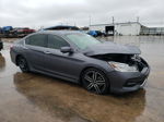 2017 Honda Accord Touring Gray vin: 1HGCR3F96HA010209