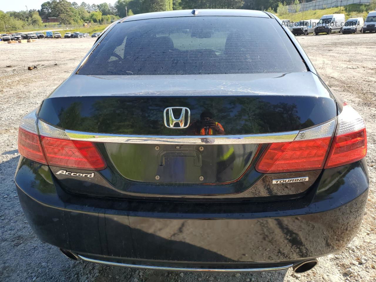 2014 Honda Accord Touring Black vin: 1HGCR3F97EA003636