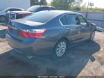 2015 Honda Accord Sedan Touring Gray vin: 1HGCR3F97FA018168