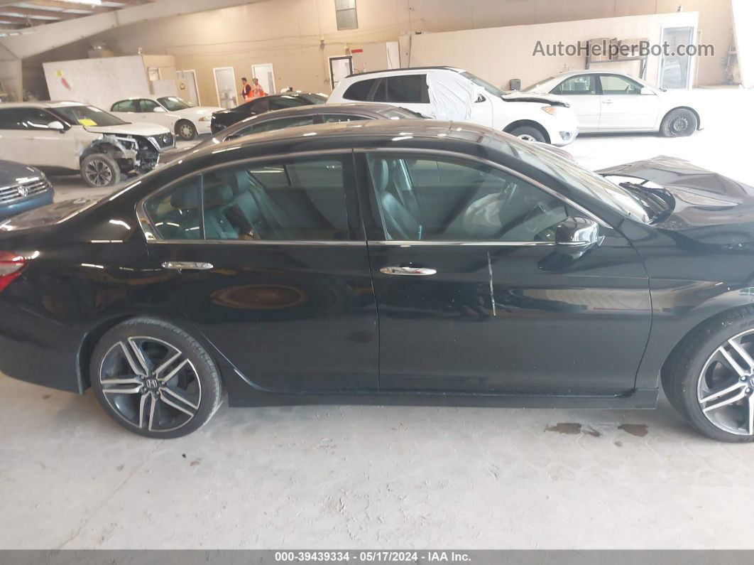 2016 Honda Accord Touring Black vin: 1HGCR3F97GA011853