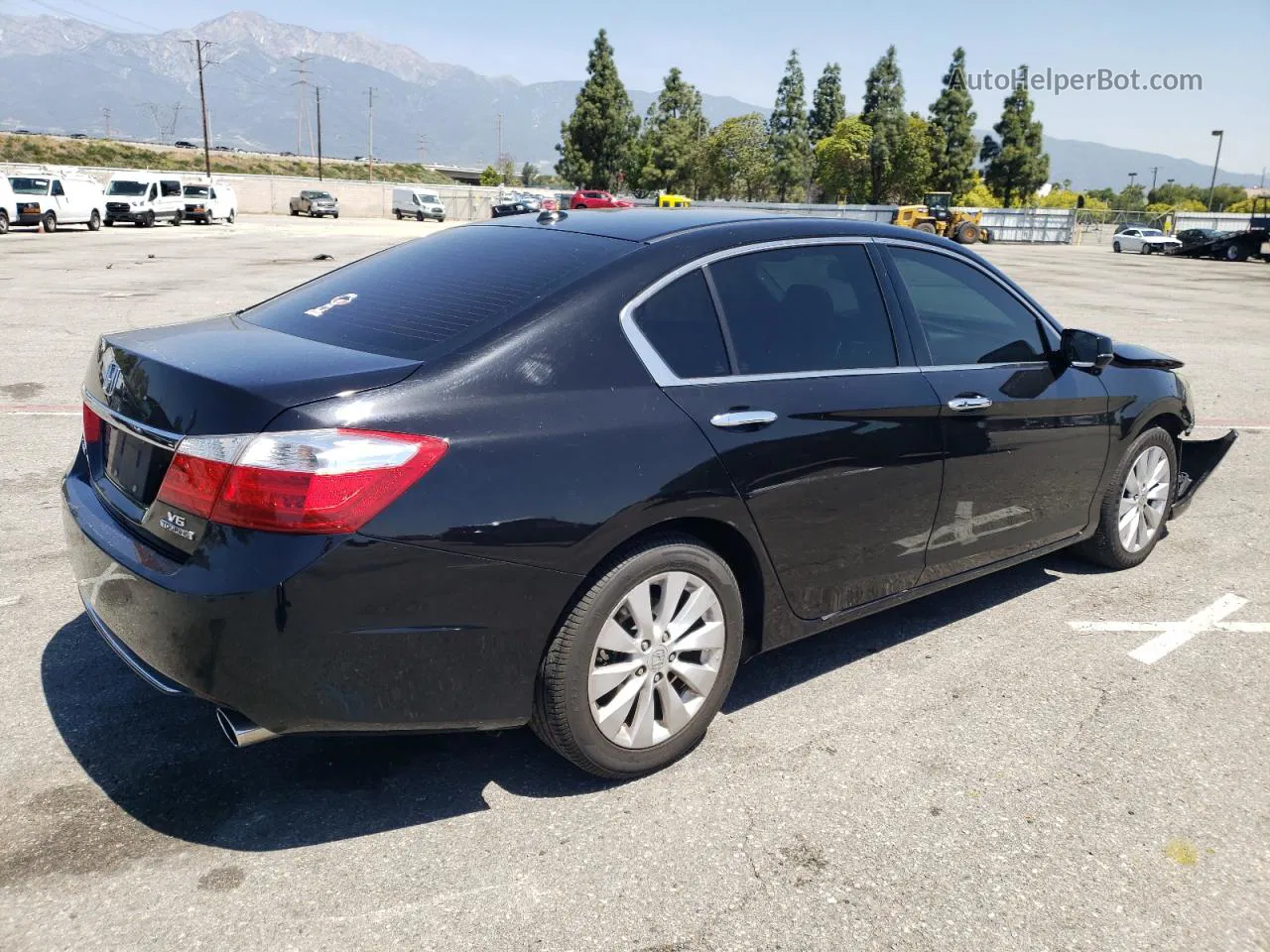 2015 Honda Accord Touring Black vin: 1HGCR3F98FA019264