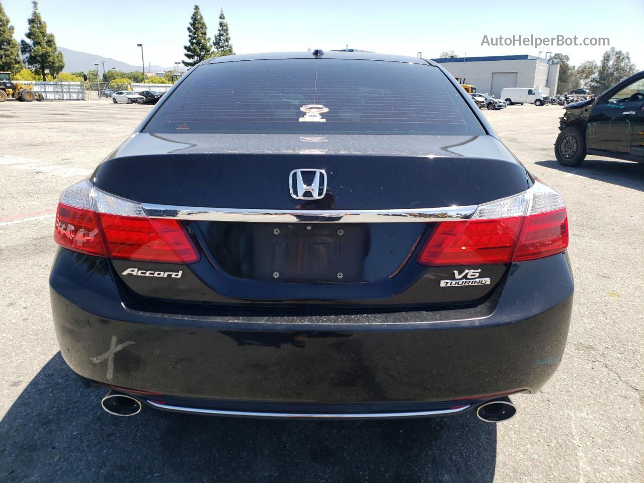 2015 Honda Accord Touring Black vin: 1HGCR3F98FA019264