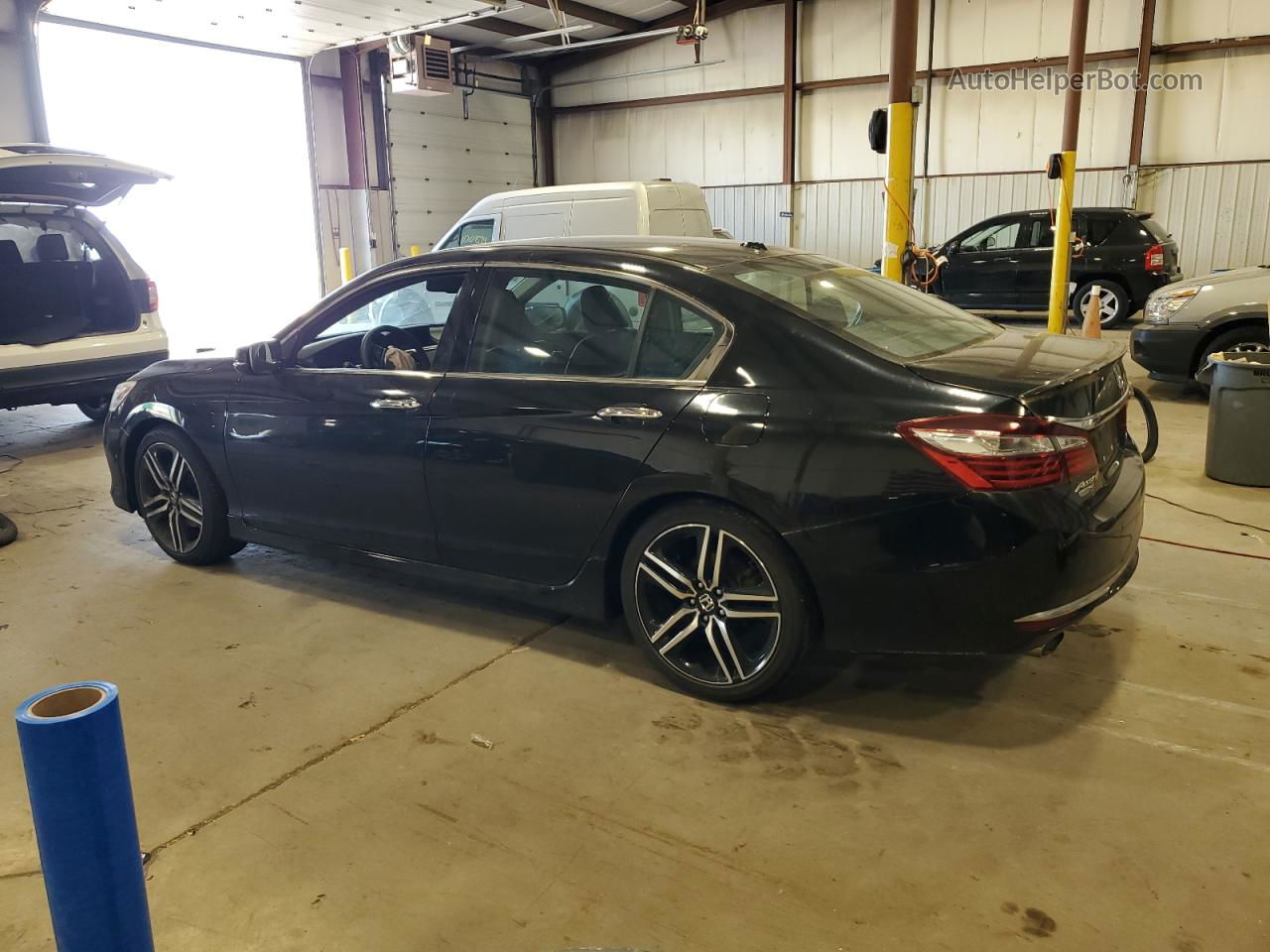 2016 Honda Accord Touring Black vin: 1HGCR3F99GA014236