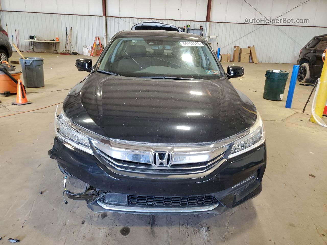 2016 Honda Accord Touring Black vin: 1HGCR3F99GA014236