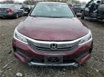 2016 Honda Accord Touring Burgundy vin: 1HGCR3F9XGA024466