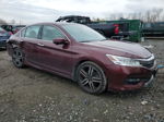 2016 Honda Accord Touring Burgundy vin: 1HGCR3F9XGA024466