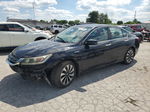 2014 Honda Accord Hybrid Black vin: 1HGCR6F37EA001074