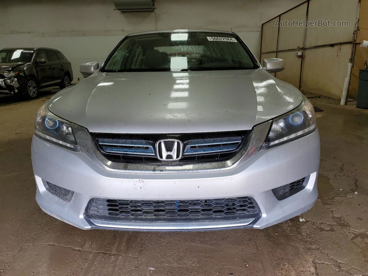 2015 Honda Accord Hybrid Silver vin: 1HGCR6F37FA002825