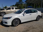 2014 Honda Accord Hybrid Exl White vin: 1HGCR6F52EA005275