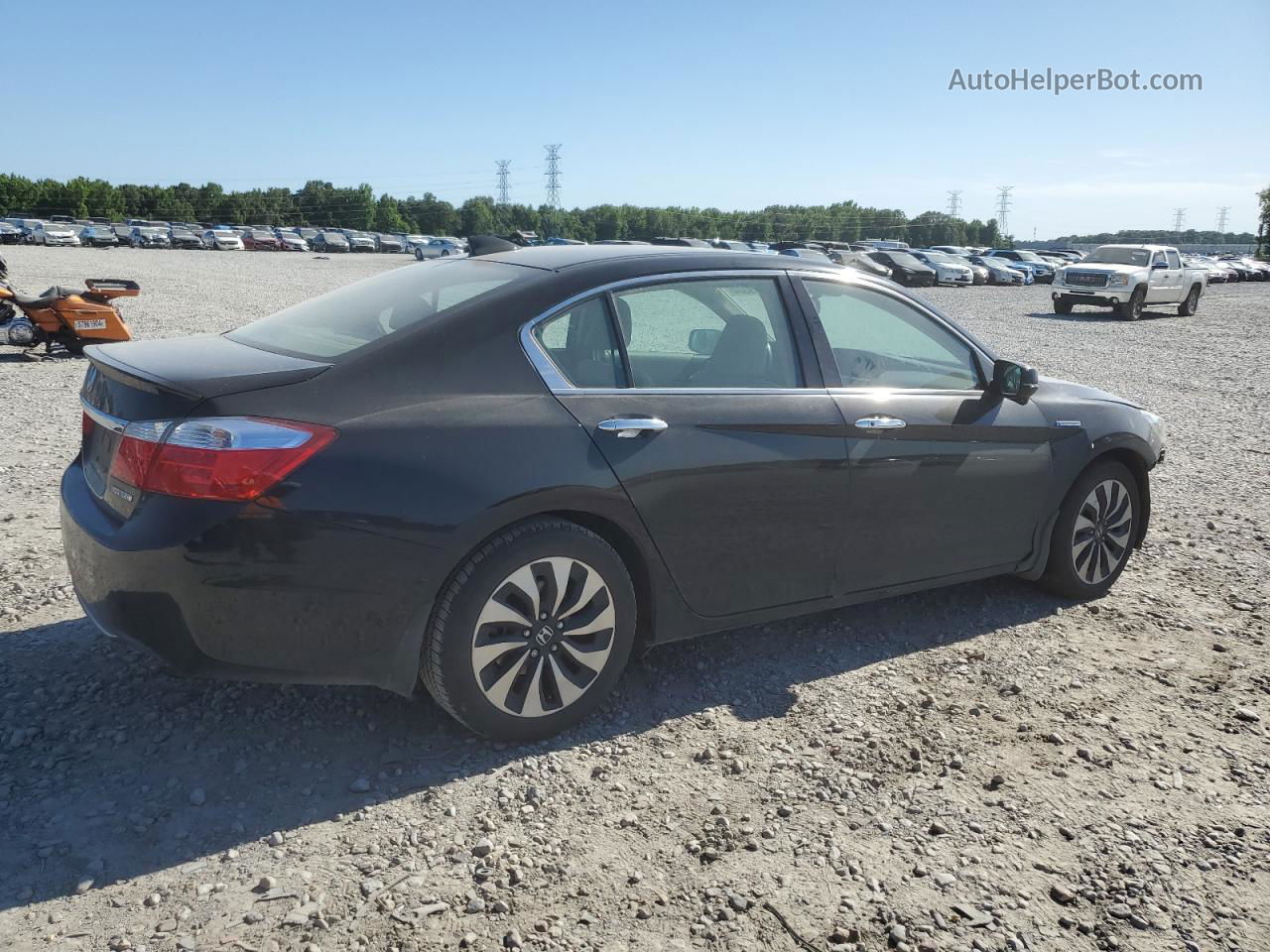 2014 Honda Accord Hybrid Exl Black vin: 1HGCR6F53EA004992