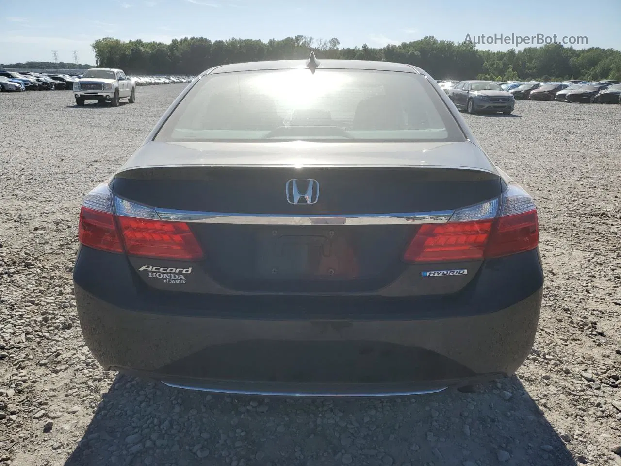 2014 Honda Accord Hybrid Exl Черный vin: 1HGCR6F53EA004992