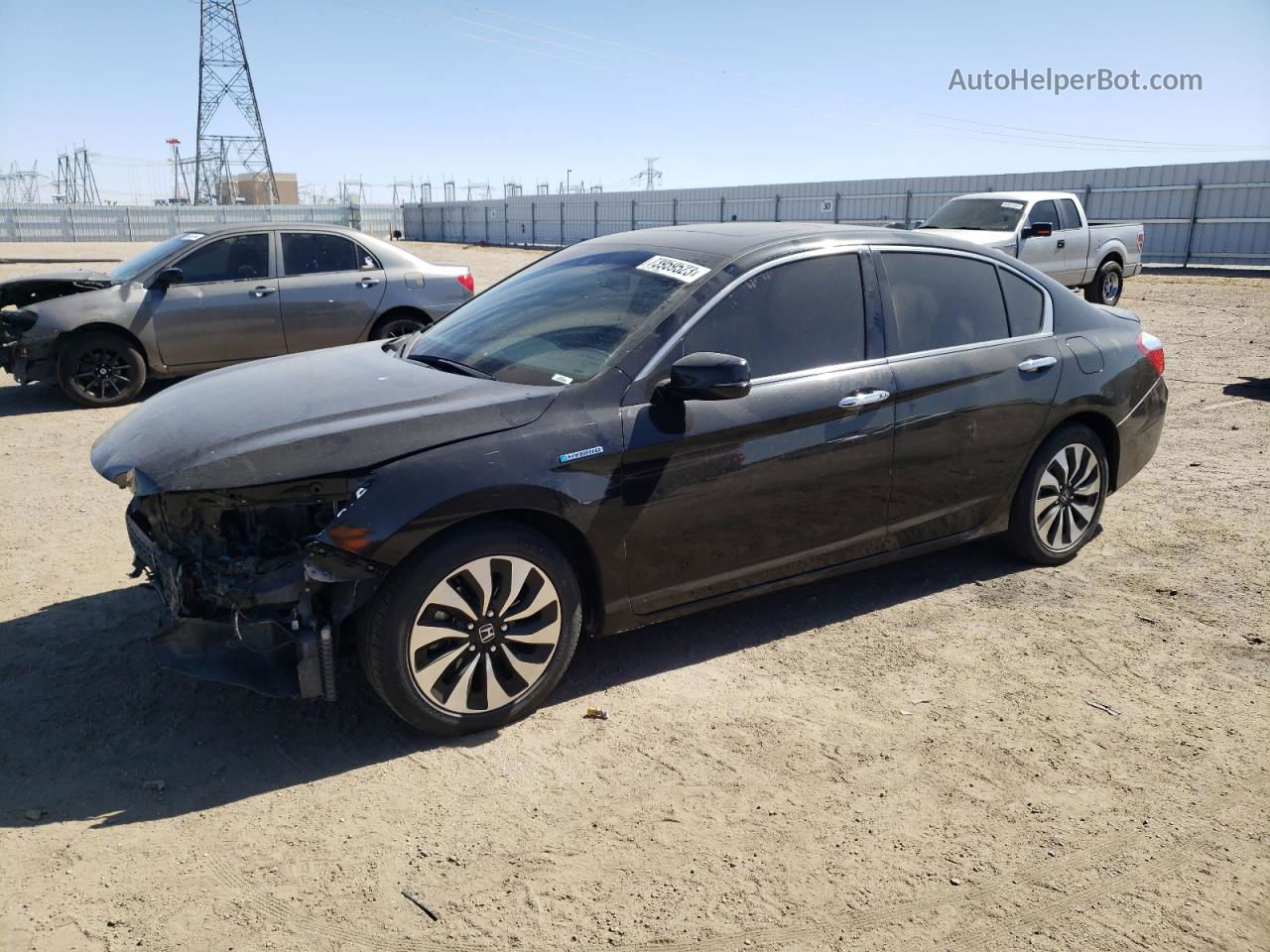 2015 Honda Accord Hybrid Exl Black vin: 1HGCR6F53FA014133