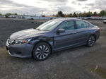 2014 Honda Accord Hybrid Exl Gray vin: 1HGCR6F56EA002069