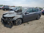 2014 Honda Accord Hybrid Exl Gray vin: 1HGCR6F56EA005215