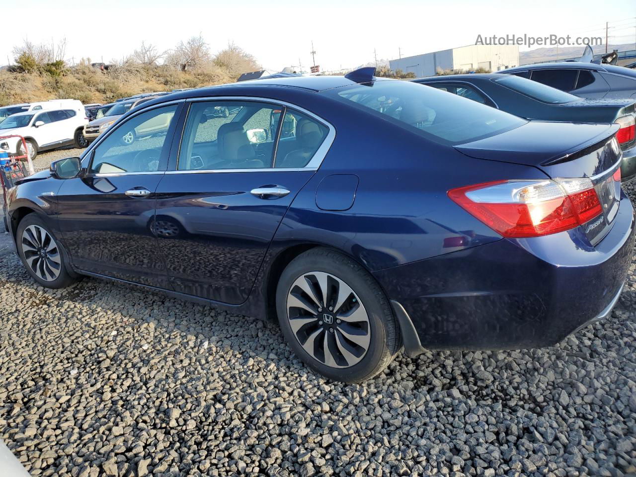 2015 Honda Accord Hybrid Exl Black vin: 1HGCR6F57FA013759