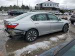 2014 Honda Accord Hybrid Exl Silver vin: 1HGCR6F58EA000405