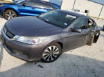 2014 Honda Accord Touring Hybrid Gray vin: 1HGCR6F75EA006566