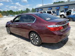 2015 Honda Accord Touring Hybrid Бордовый vin: 1HGCR6F78FA004554