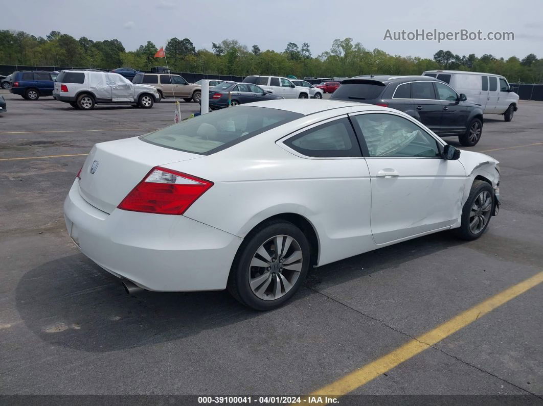 2009 Honda Accord 2.4 Ex White vin: 1HGCS11789A003827